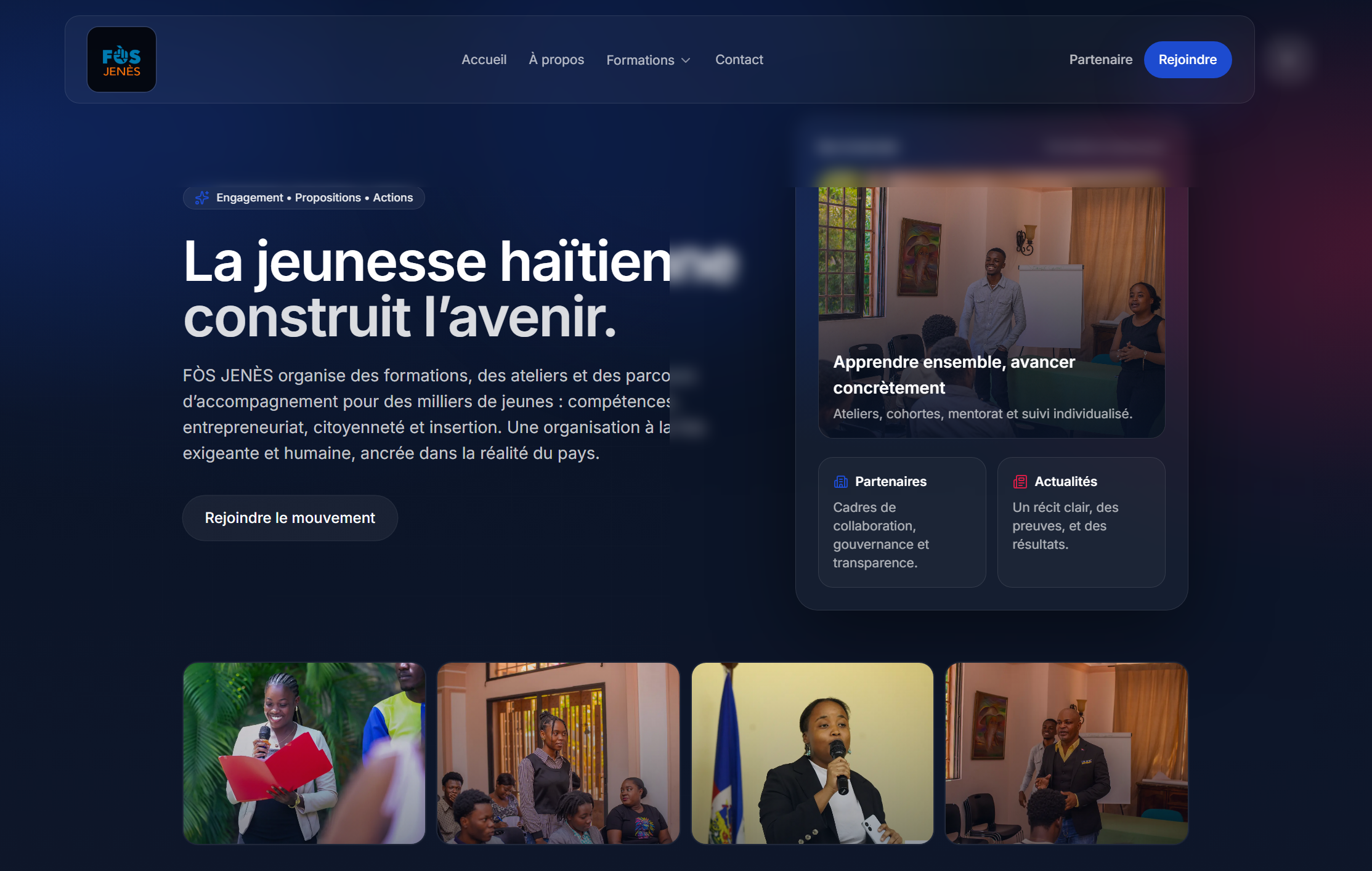 Fòs Jenès Website